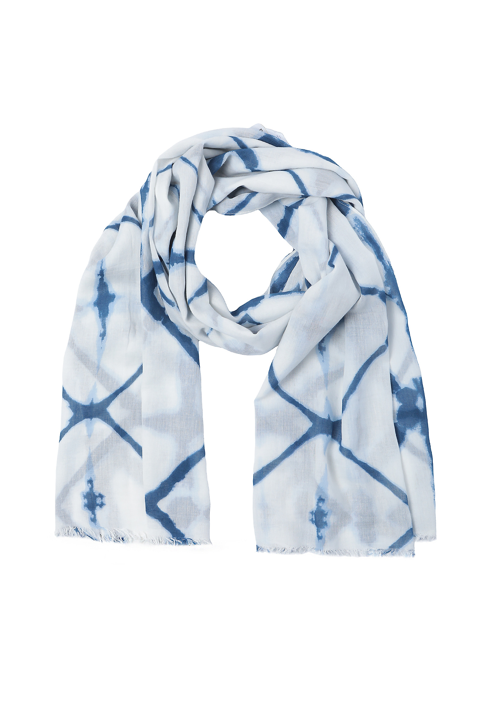 BAWEŁNIANY SZAL DAMSKI DINA BAWEŁNIANY SZAL DAMSKI DINA BIAŁY 86824