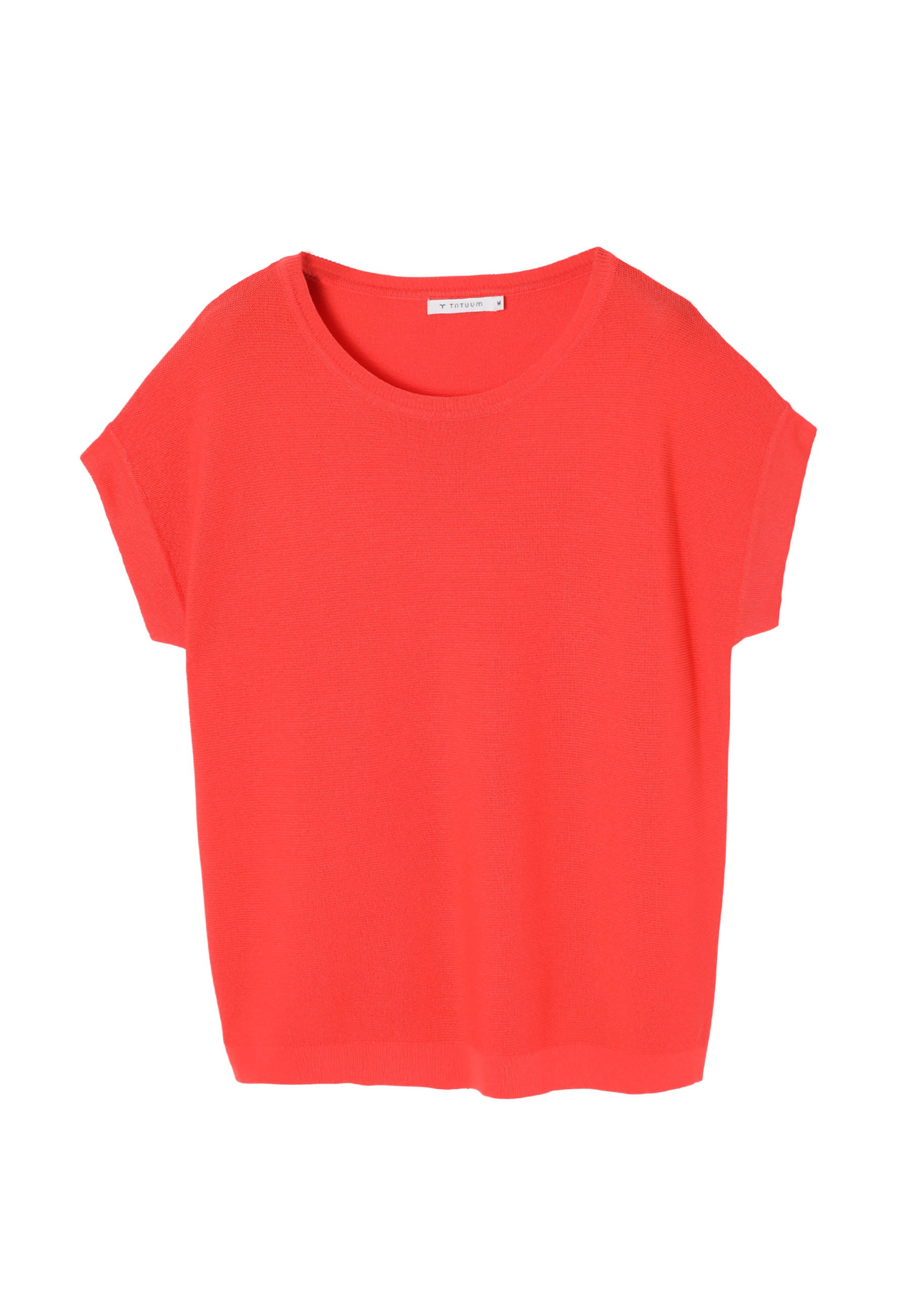 PULOVER DE DAMĂ, CU DECOLTEU BĂRCUȚĂ CONFORTABIL - WITO ROȘU 2