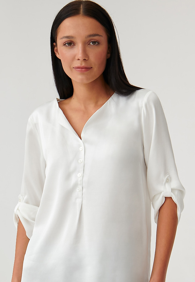 ŽENSKA BLUZA IZ VISKOZNEGA MATERIALA ISOLA ŽENSKA BLUZA IZ VISKOZNEGA MATERIALA ISOLA ECRU 4