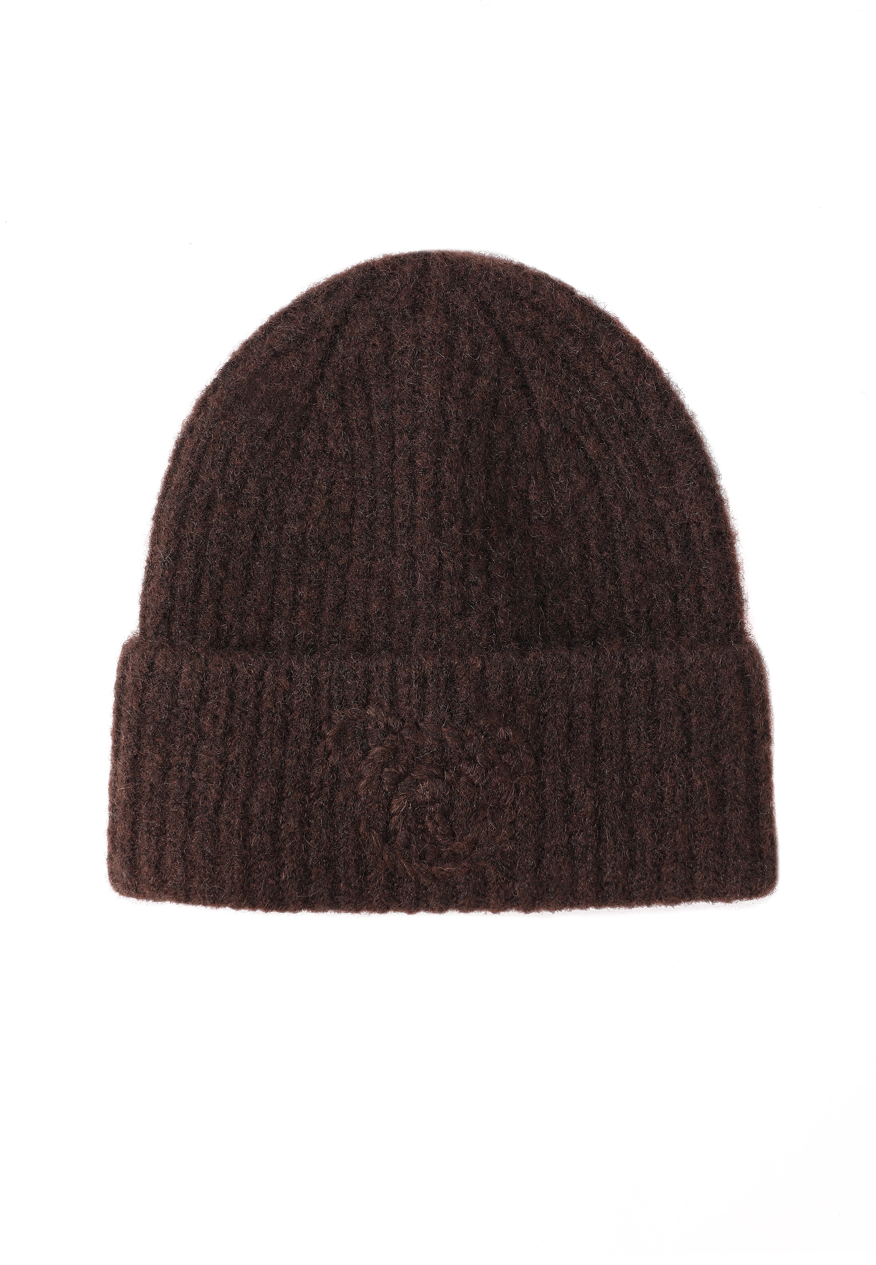 KLASICKÁ ČEPICE S VYŠÍVANÝM MEDVĚDEM USZATEK - NERIS 1 HNĚDÁ 2