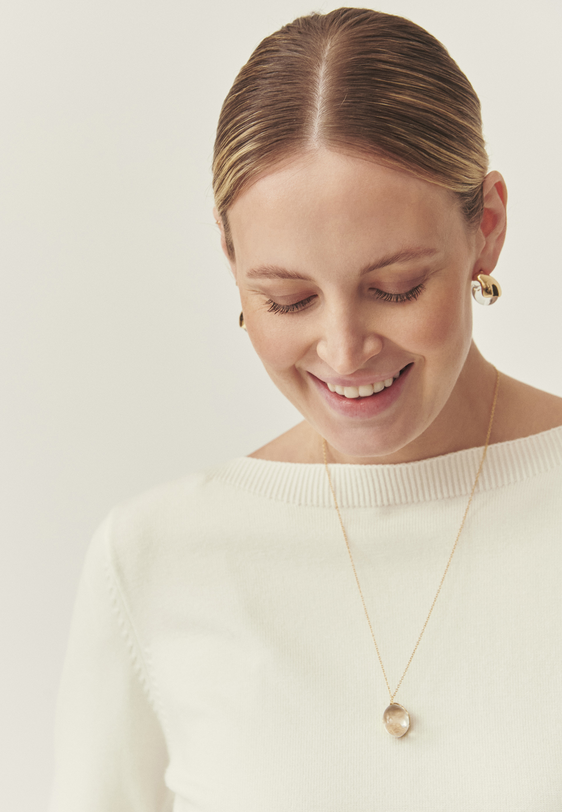 DELIKATNY NASZYJNIK NA SZNURKU - PALAIANI ZŁOTY 2