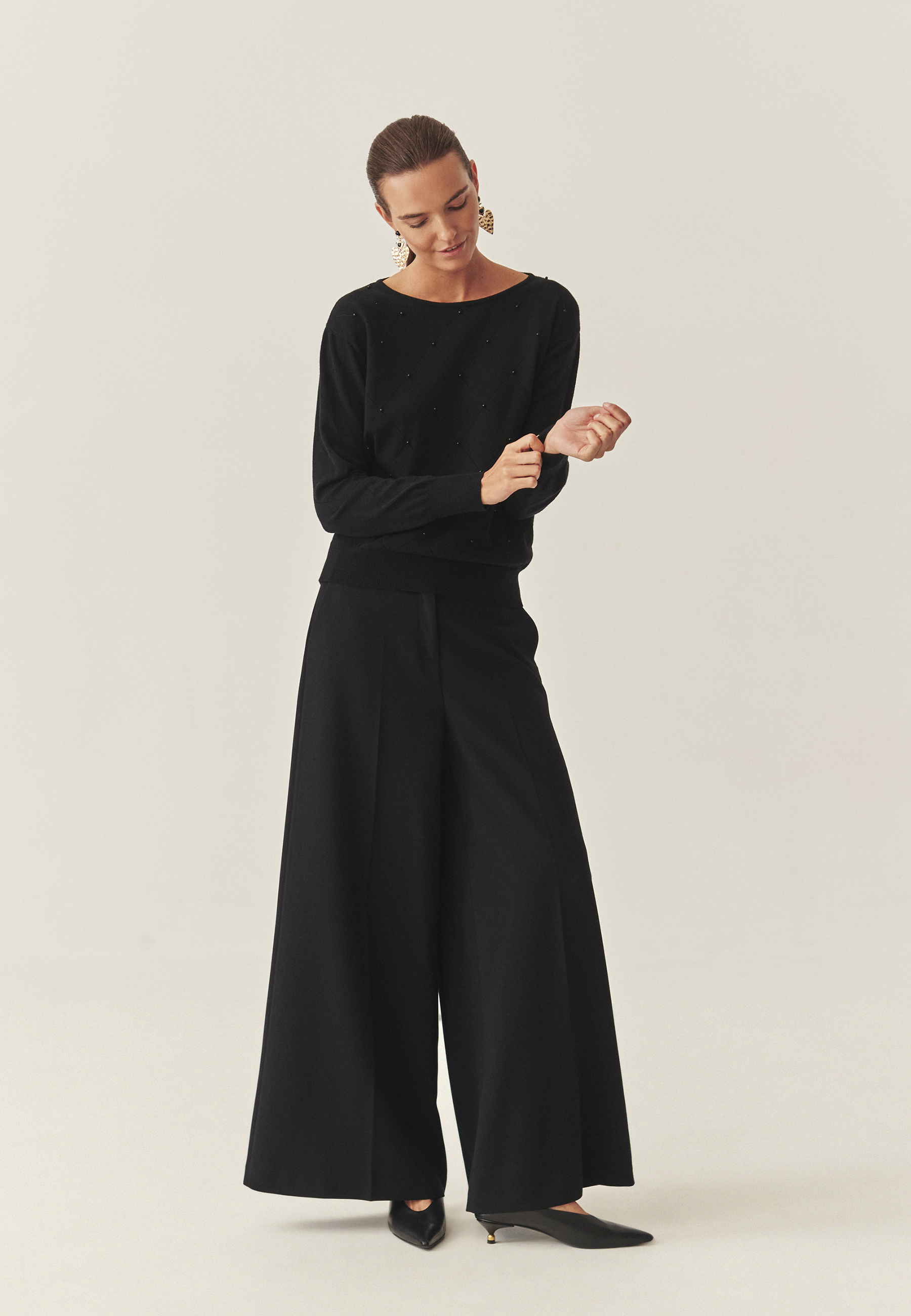 OKRASNA PULOVER S VISKOZO - AZAKI