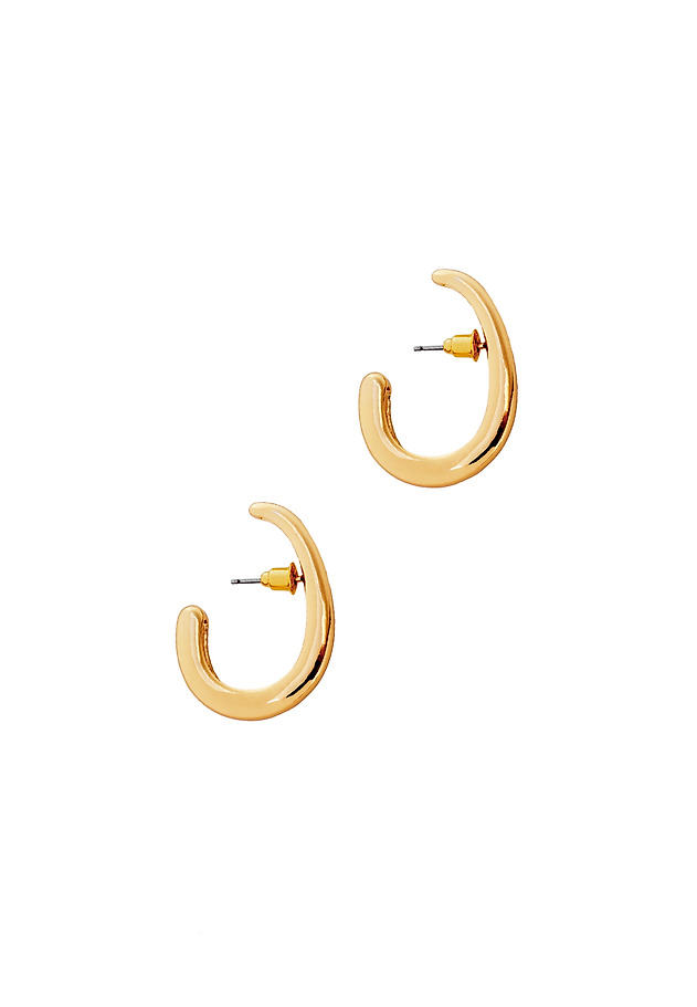 ELEGANT EARRINGS IN GOLD — STINE ELEGANT EARRINGS IN GOLD — STINE ZŁOTY 3