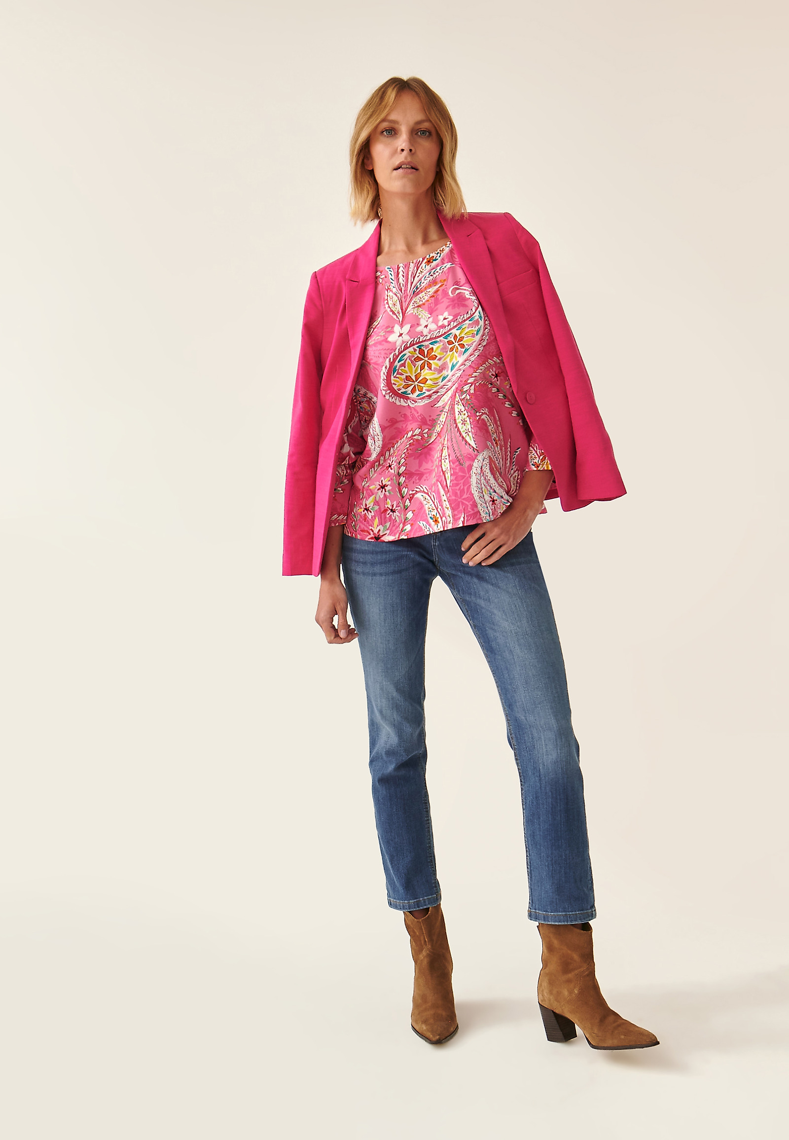 LADIES' PRINTED BLOUSE LIANA LADIES' PRINTED BLOUSE LIANA MULTICOLOR 86941