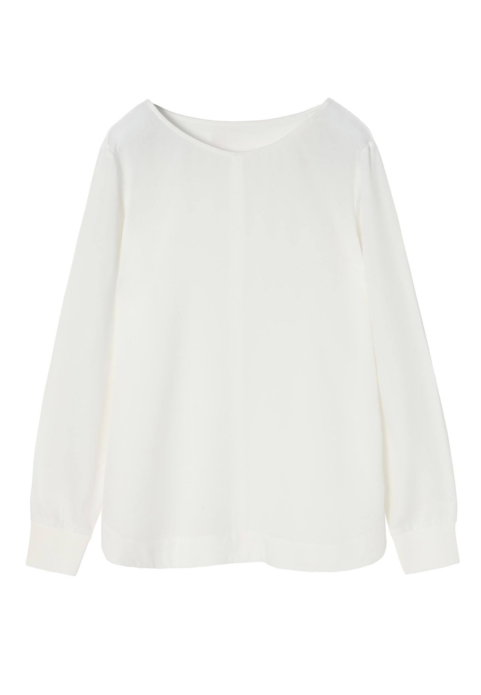 LADIES’ LONG-SLEEVED BLOUSE WITH BOAT NECKLINE - VIKI LADIES’ LONG-SLEEVED BLOUSE WITH BOAT NECKLINE - VIKI ECRU 95874