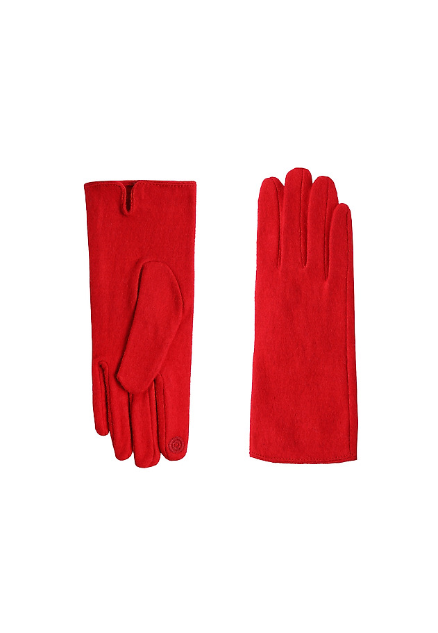 LADIES’ KNITTED GLOVES – LENKA 1 LADIES’ KNITTED GLOVES – LENKA 1 CZERWONY 1