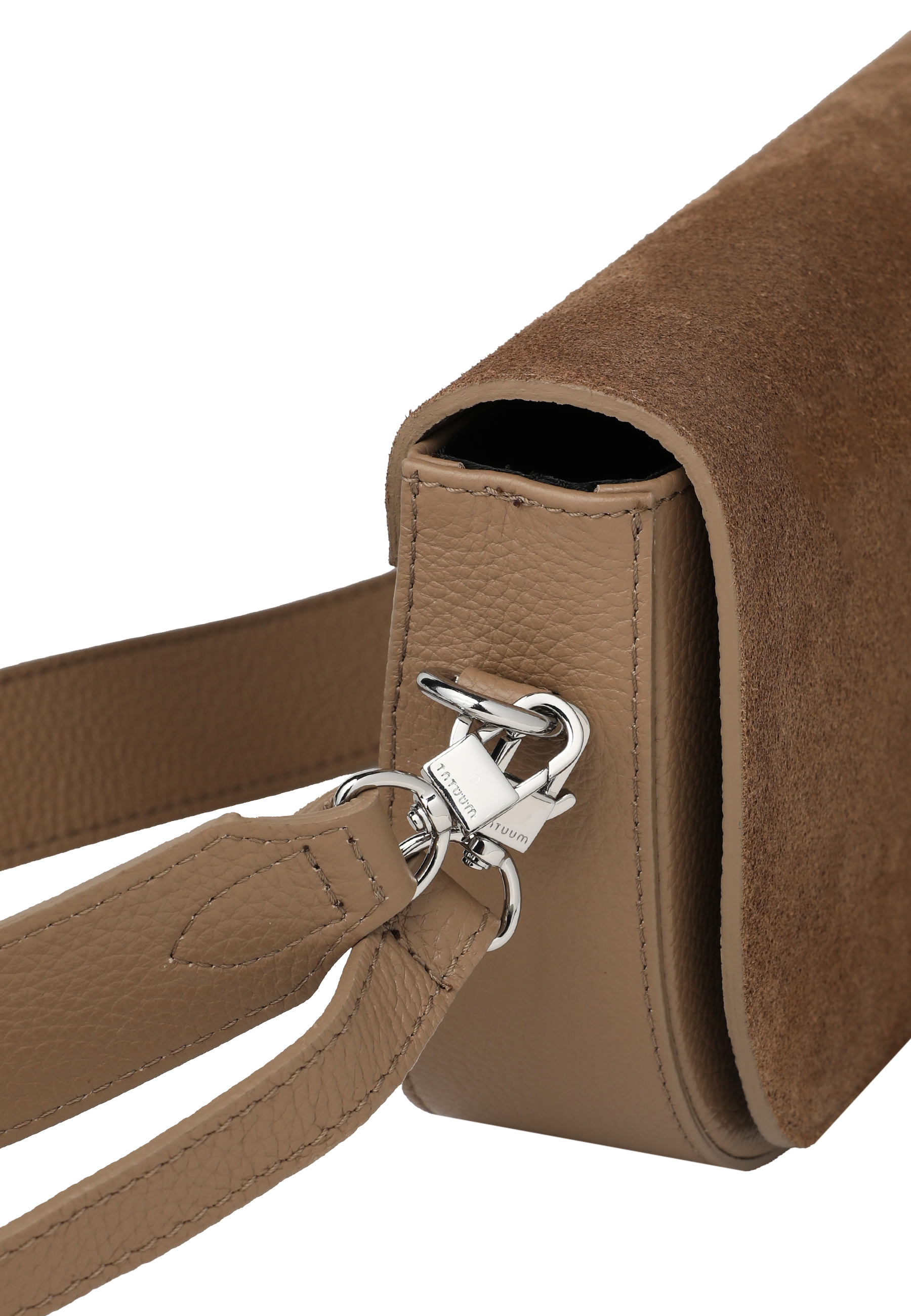 KOŽENÁ TAŠKA SO SEMIŠOVOU CHLOPŇOU - VESI BÉŽOVÁ 2