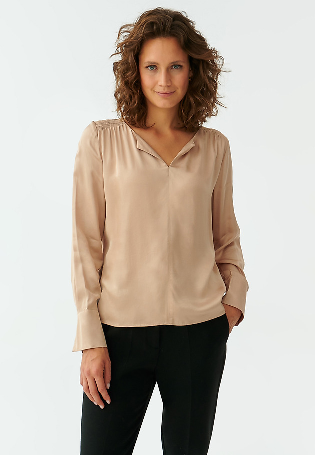 ELEGANTNA ŽENSKA BLUZA ELENA ELEGANTNA ŽENSKA BLUZA ELENA BEŽ 1