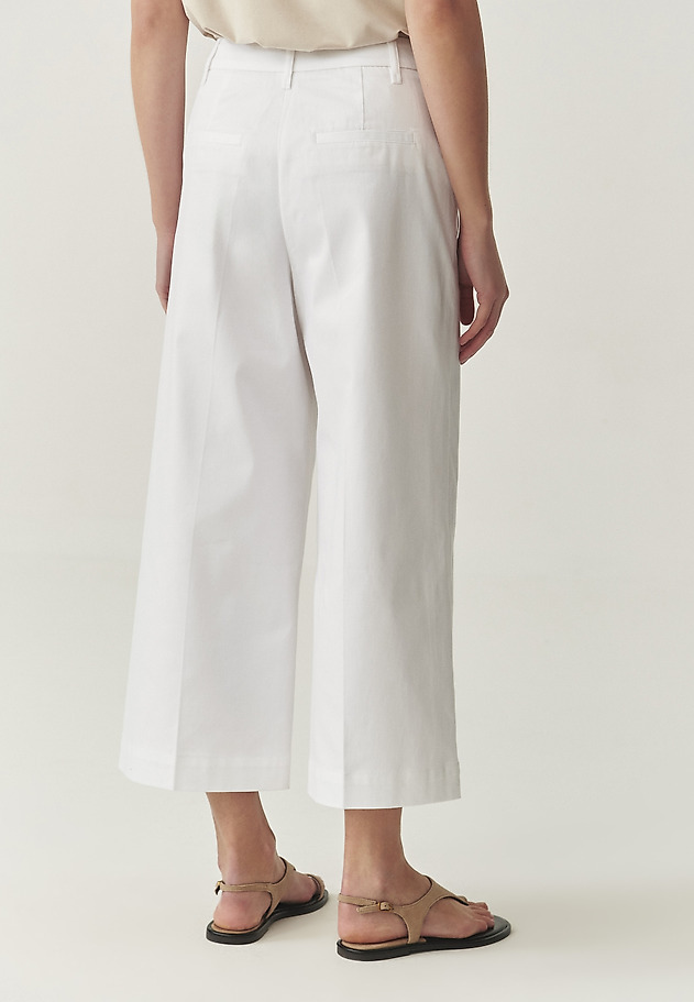 WIDE MODAL TROUSERS -NAKO WIDE MODAL TROUSERS -NAKO BIAŁY 3
