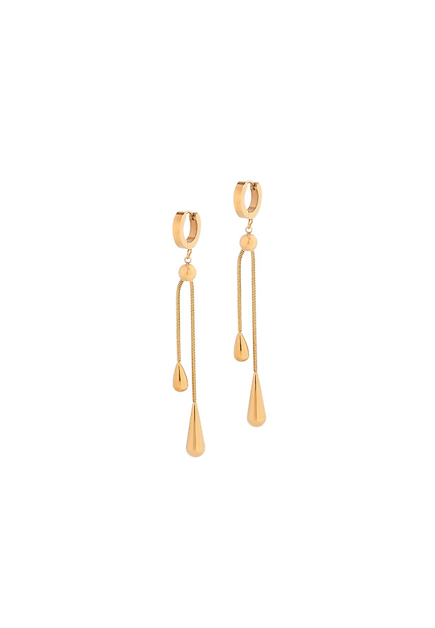 LONG EARRINGS — MAJORY LONG EARRINGS — MAJORY GOLD 4