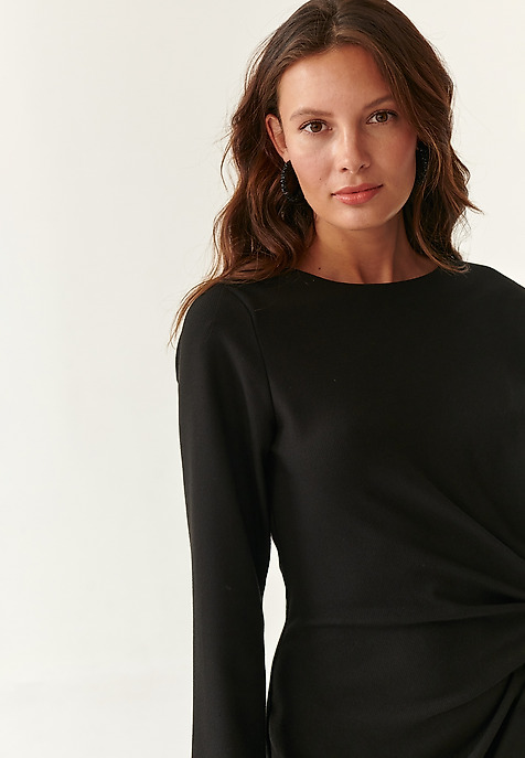 rochie textilă de damă SOKO NEGRU 2