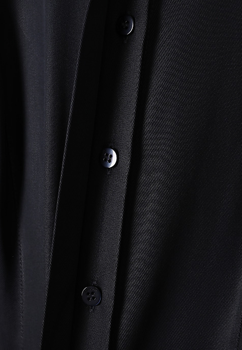 LYOCELL SHIRT DRESS - MACELLE NAVY BLUE 2