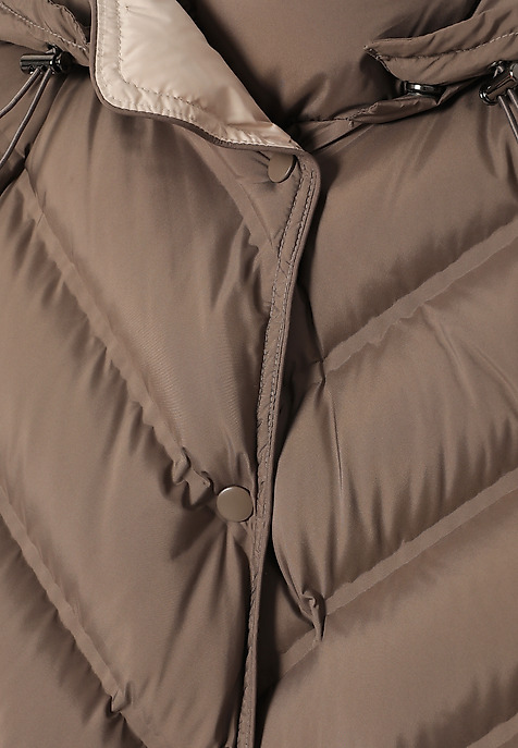 JACKET DE SUS CU GULER ÎN PÉTRECERE - MARANTINAKA BEJ 2
