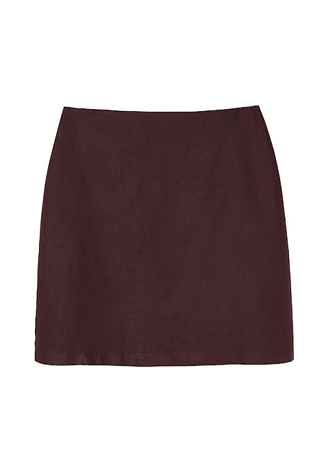 LADIES’ CLASSIC MIDI SKIRT - GERDIS PURPLE 2