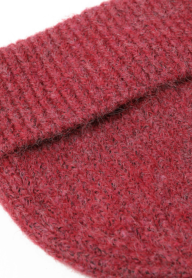 HAT WITH WOOL BLEND - STORI HAT WITH WOOL BLEND - STORI RED 3
