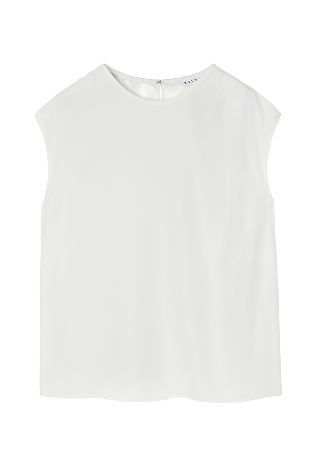 BLUZA IZ VISKOZE Z GUBAMI - ZIMO 1 BLUZA IZ VISKOZE Z GUBAMI - ZIMO 1 ECRU 8
