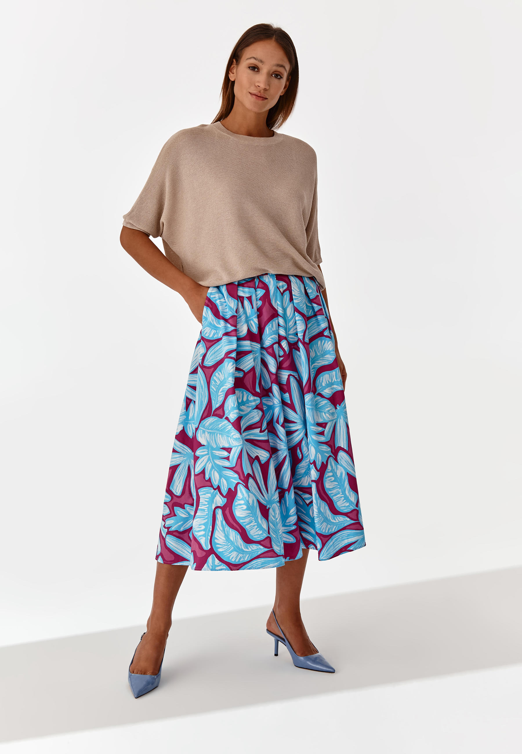 SPÓDNICA MIDI BRUNIKA