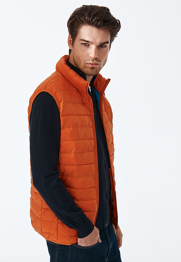 PÁNSKÁ VESTA VEST 1 PÁNSKÁ VESTA VEST 1 ORANŽOVÁ 1