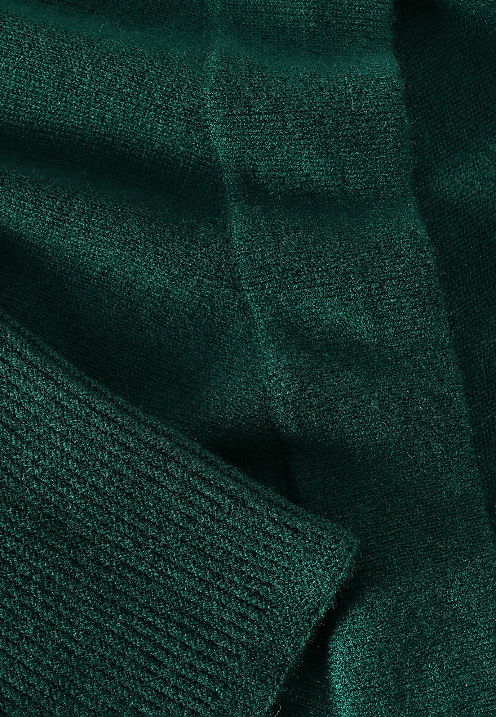 CASUAL JUMPER WITH WOOL AND CASHMERE BLEND - PONNO CASUAL JUMPER WITH WOOL AND CASHMERE BLEND - PONNO GREEN 113144
