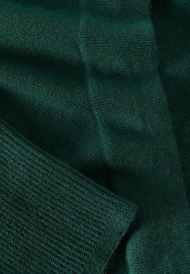 CASUAL JUMPER WITH WOOL AND CASHMERE BLEND - PONNO CASUAL JUMPER WITH WOOL AND CASHMERE BLEND - PONNO GREEN 7
