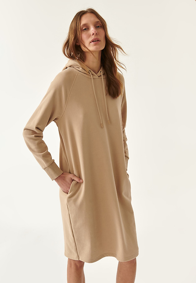 ROCHIE CU GLUGĂ ASPENA ROCHIE CU GLUGĂ ASPENA BEJ 2