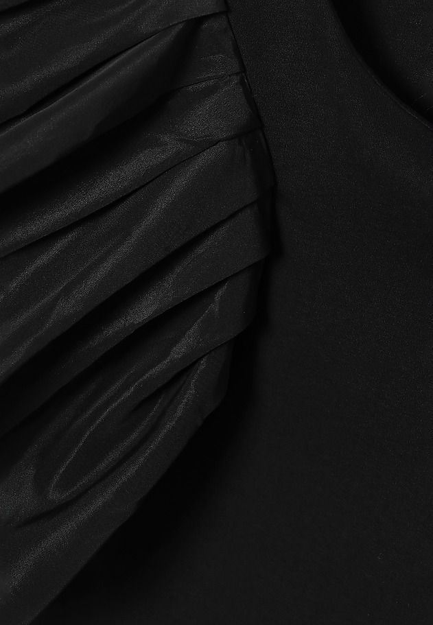LADIES’ FITTED BLOUSE WITH PUFFED SLEEVES - MENORIA LADIES’ FITTED BLOUSE WITH PUFFED SLEEVES - MENORIA BLACK 8