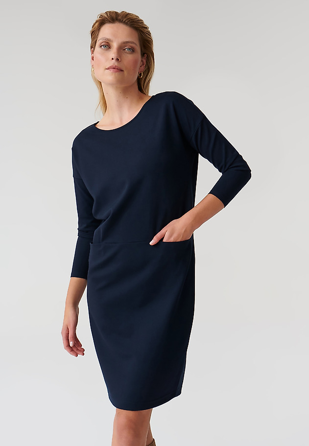 LADIES’ OVERSIZED DRESS KENDAL LADIES’ OVERSIZED DRESS KENDAL GRANATOWY 1