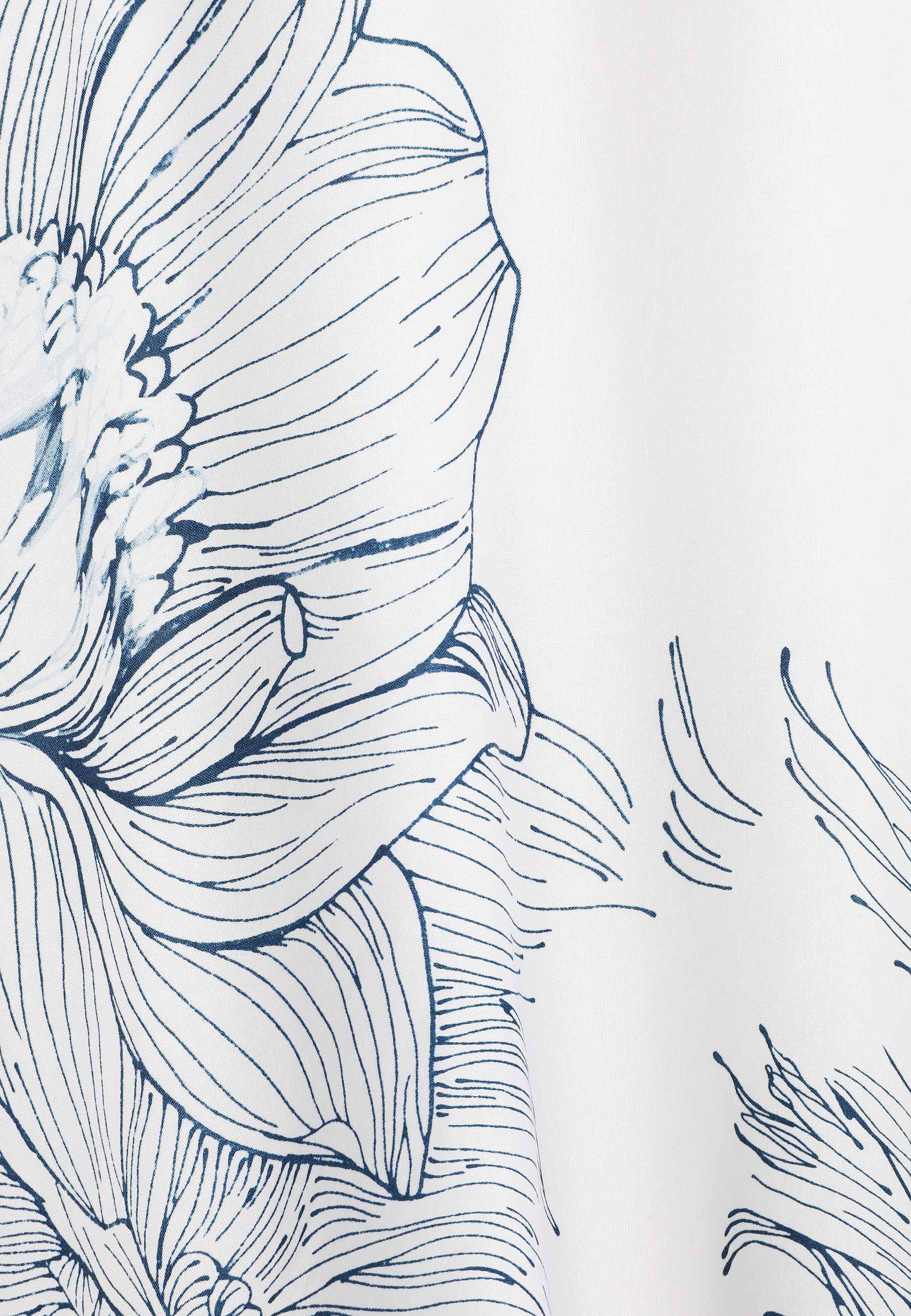 WZORZYSTA SPÓDNICA Z LNEM - TOSITA