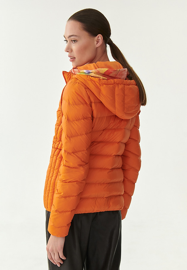 LIGHTWEIGHT LADIES' DOWN JACKET MARKANA LIGHTWEIGHT LADIES' DOWN JACKET MARKANA POMARAŃCZOWY 2
