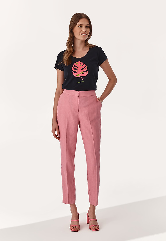 CLASSIC LADIES' T-SHIRT ANTONIA 2 CLASSIC LADIES' T-SHIRT ANTONIA 2 NAVY BLUE 4