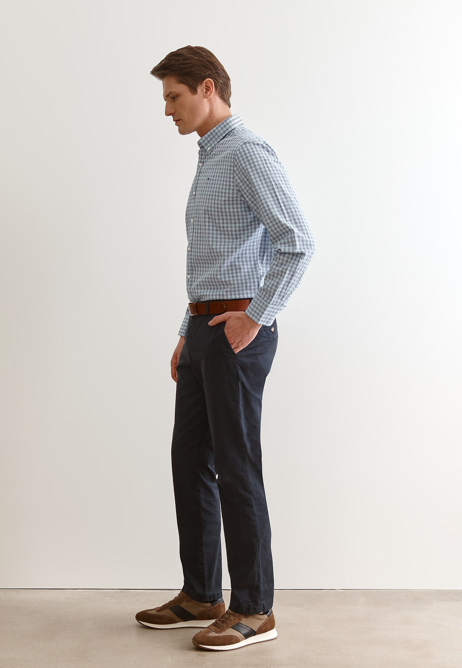 MEN'S LONG SLEEVED SHIRT FILIP 1 CLASSIC MEN'S LONG SLEEVED SHIRT FILIP 1 CLASSIC BLUE 75589