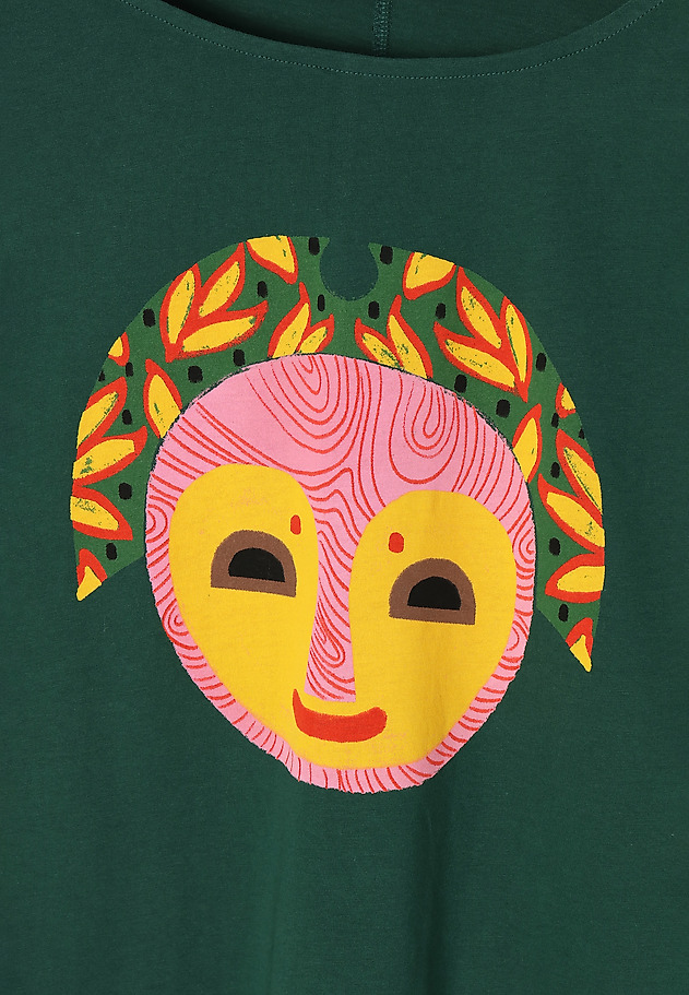 LADIES' COTTON T-SHIRT MAKI 1 LADIES' COTTON T-SHIRT MAKI 1 GREEN 5