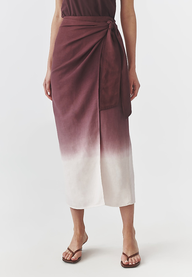 LADIES’ WRAP SKIRT WITH A TIE - RITA LADIES’ WRAP SKIRT WITH A TIE - RITA MULTIKOLOR 2