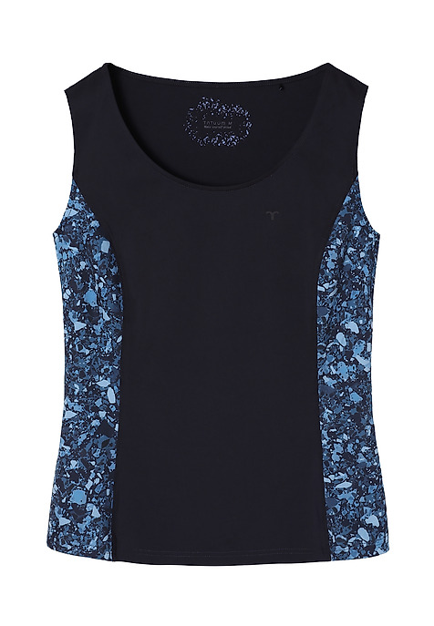 HÖLGYEK UJJ NÉLKÜLI SPORT BLOUSE - SILVIA SÖTÉTKÉK 2