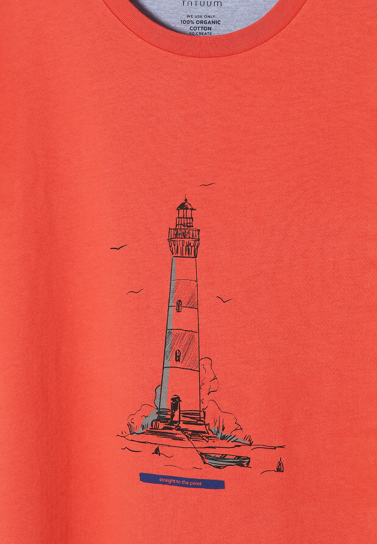 MEN'S COTTON T-SHIRT MIKIN 11 MEN'S COTTON T-SHIRT MIKIN 11 RED 78139