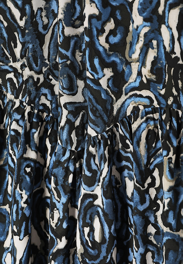 ROZŠÍRENÉ ŠATY S ORIGINÁLNYM DIZAJNOM - TIANA ROZŠÍRENÉ ŠATY S ORIGINÁLNYM DIZAJNOM - TIANA VIACFAREBNÝ 7