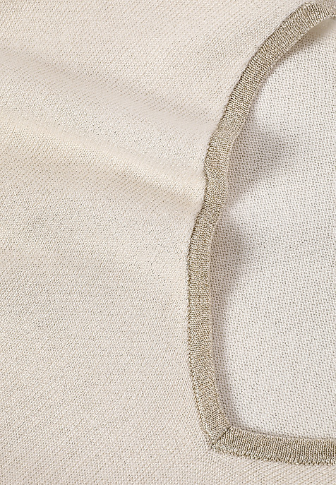 SHINY BLOUSE WITH VISCOSE - FIXI 1 ECRU 2