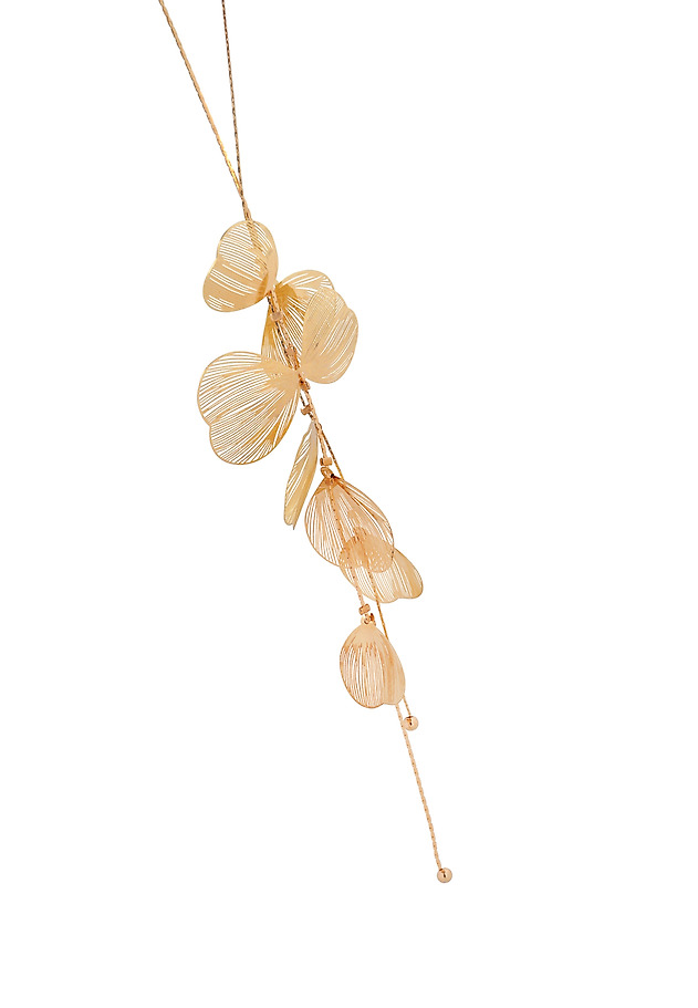 LONG NECKLACE WITH PENDANT — SHIVANIS LONG NECKLACE WITH PENDANT — SHIVANIS ZŁOTY 3