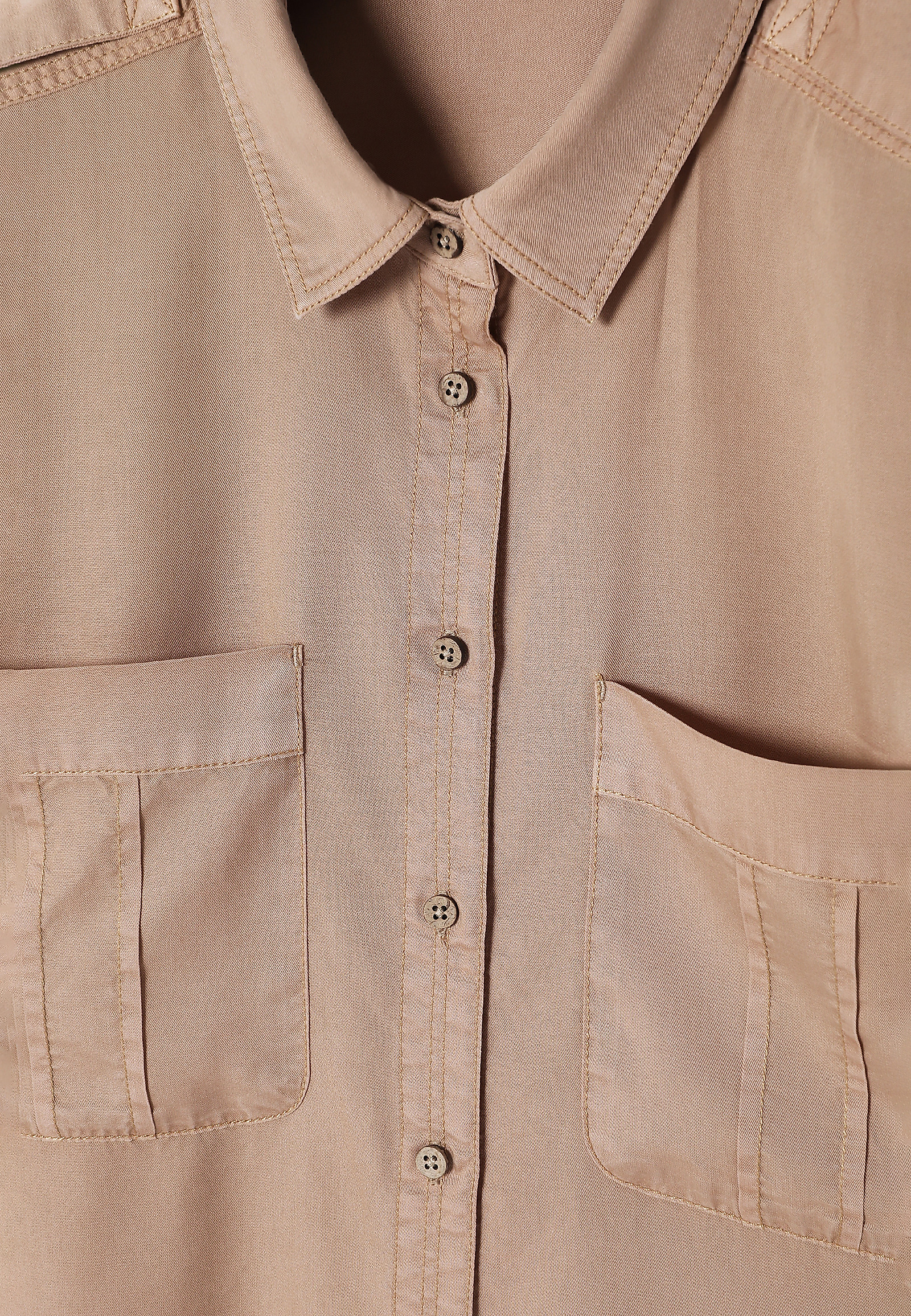 LADIES’ SHIRT WITH EPAULETTES - KORSANA LADIES’ SHIRT WITH EPAULETTES - KORSANA BEIGE 95904