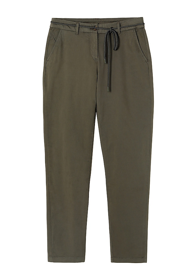 LADIES' CHINO TROUSERS HINO LADIES' CHINO TROUSERS HINO KHAKI 5