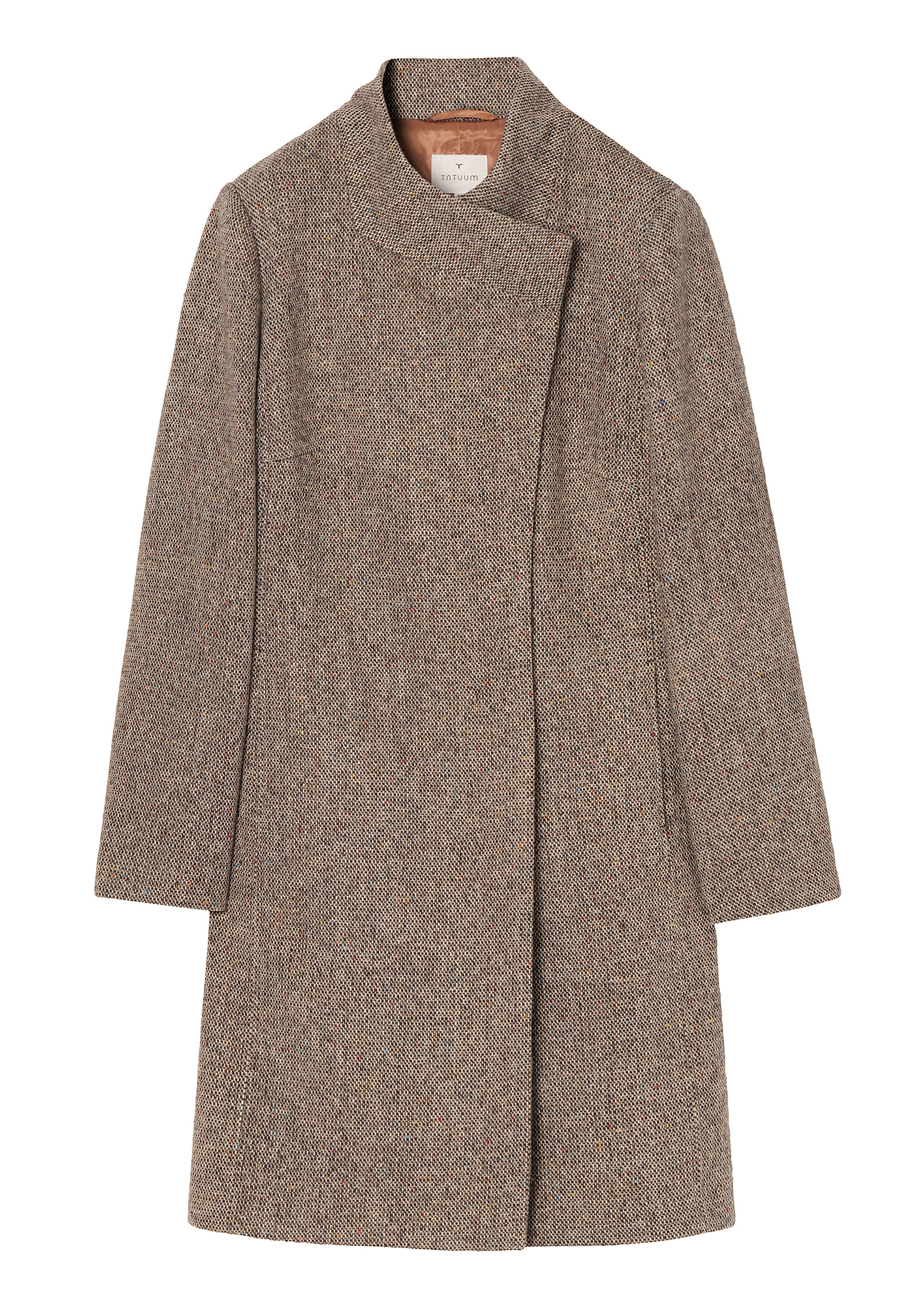 JESIENNY PŁASZCZ DAMSKI TKANINOWY VADIKA 1 JESIENNY PŁASZCZ DAMSKI TKANINOWY VADIKA 1 BRĄZOWY 91442