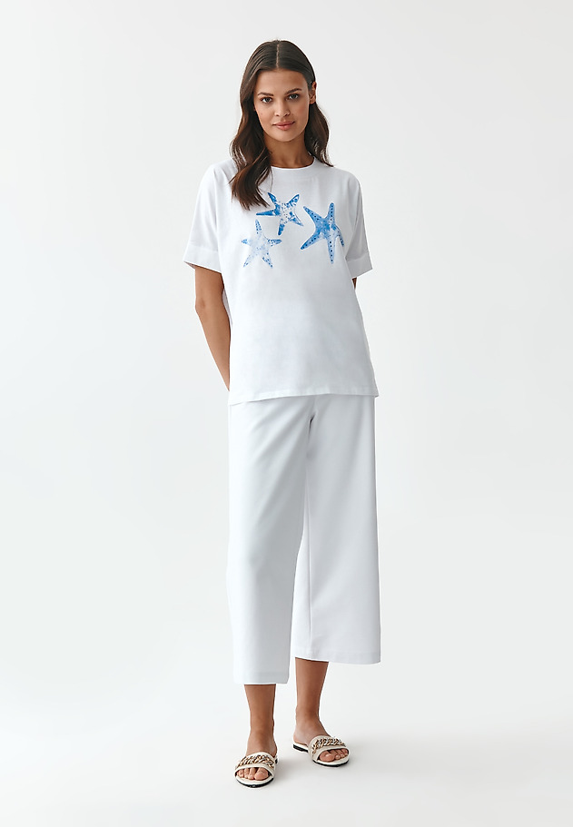 T-SHIRT DAMSKI LIKE 9 T-SHIRT DAMSKI LIKE 9 BIAŁY 4