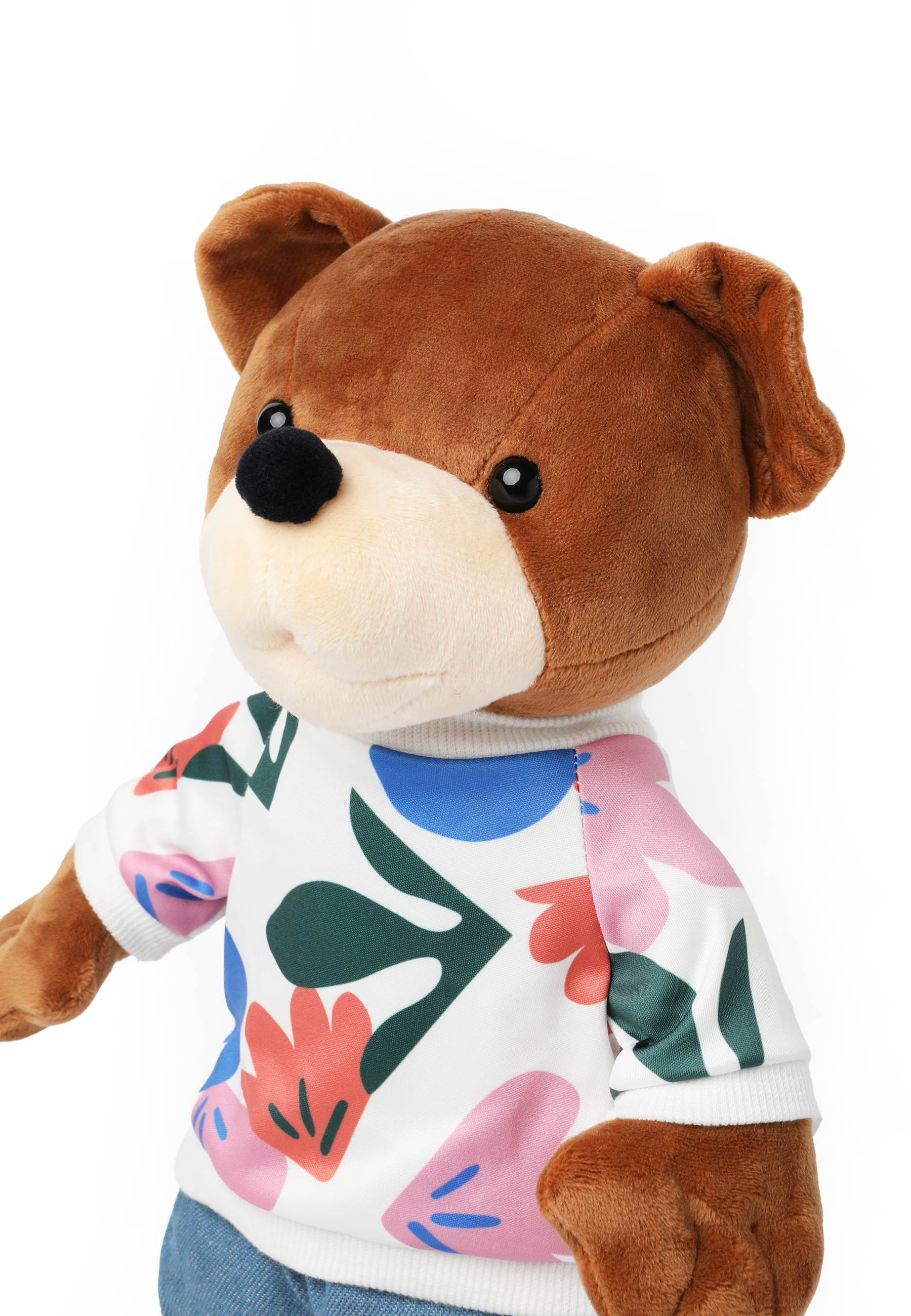 PLUSZOWY MIŚ USZATEK - TOY-BEAR 4 BEŻOWY 2