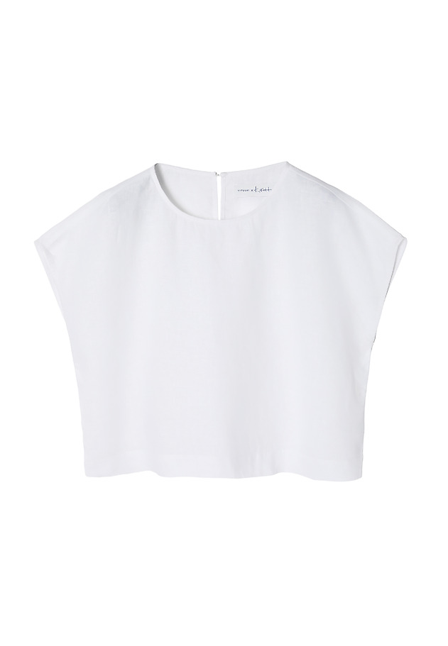 DÁMSKÝ LNĚNÝ TOP - KRIKO 1 DÁMSKÝ LNĚNÝ TOP - KRIKO 1 BÍLÁ 6