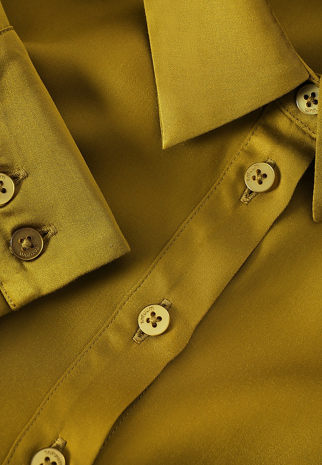 SATIN SHIRT WITH TENCEL™ LYOCELL -  NIKOLA SATIN SHIRT WITH TENCEL™ LYOCELL -  NIKOLA GREEN 7
