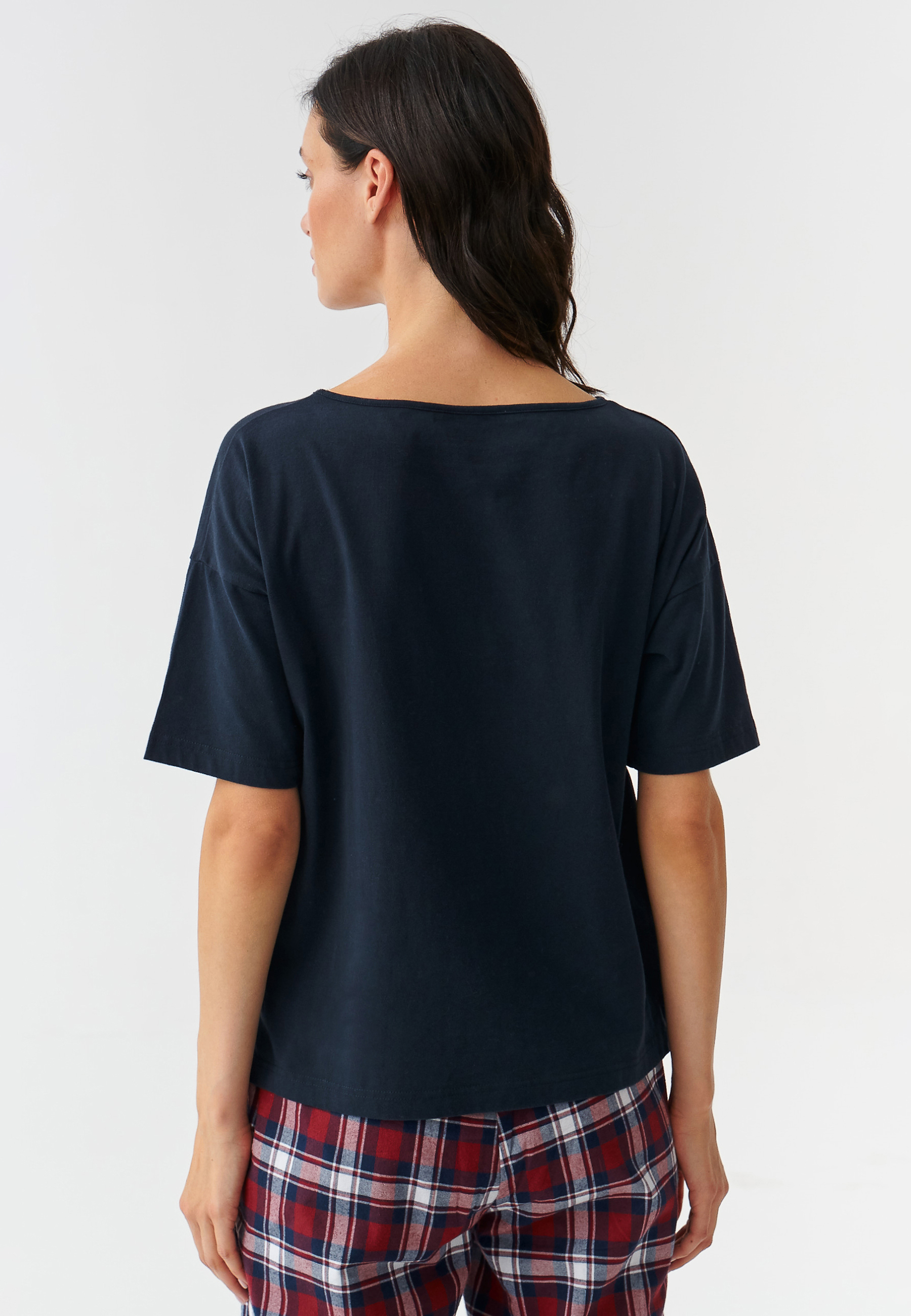 DÁMSKE LÁTKOVO-PLETENÉ PYŽAMO S MOTÍVOM MACKA UŠKA PAULA VIACFAREBNÝ 2