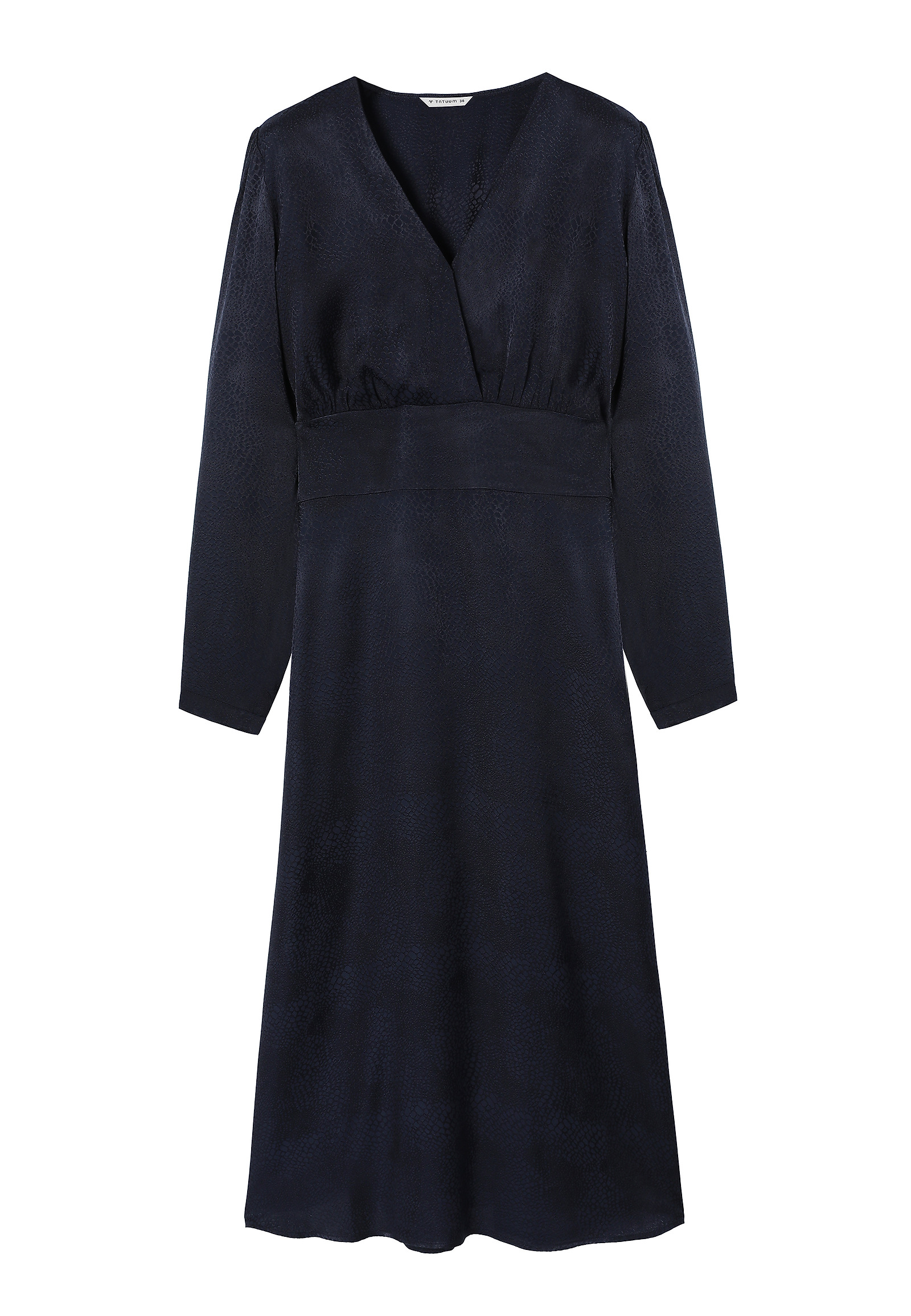 VISCOSE MIDI DRESS - TELIA 1 VISCOSE MIDI DRESS - TELIA 1 NAVY BLUE 113777