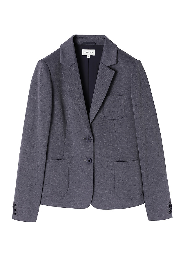 LADIES’ CLASSIC BLAZER - RAFO LADIES’ CLASSIC BLAZER - RAFO GRANATOWY 7