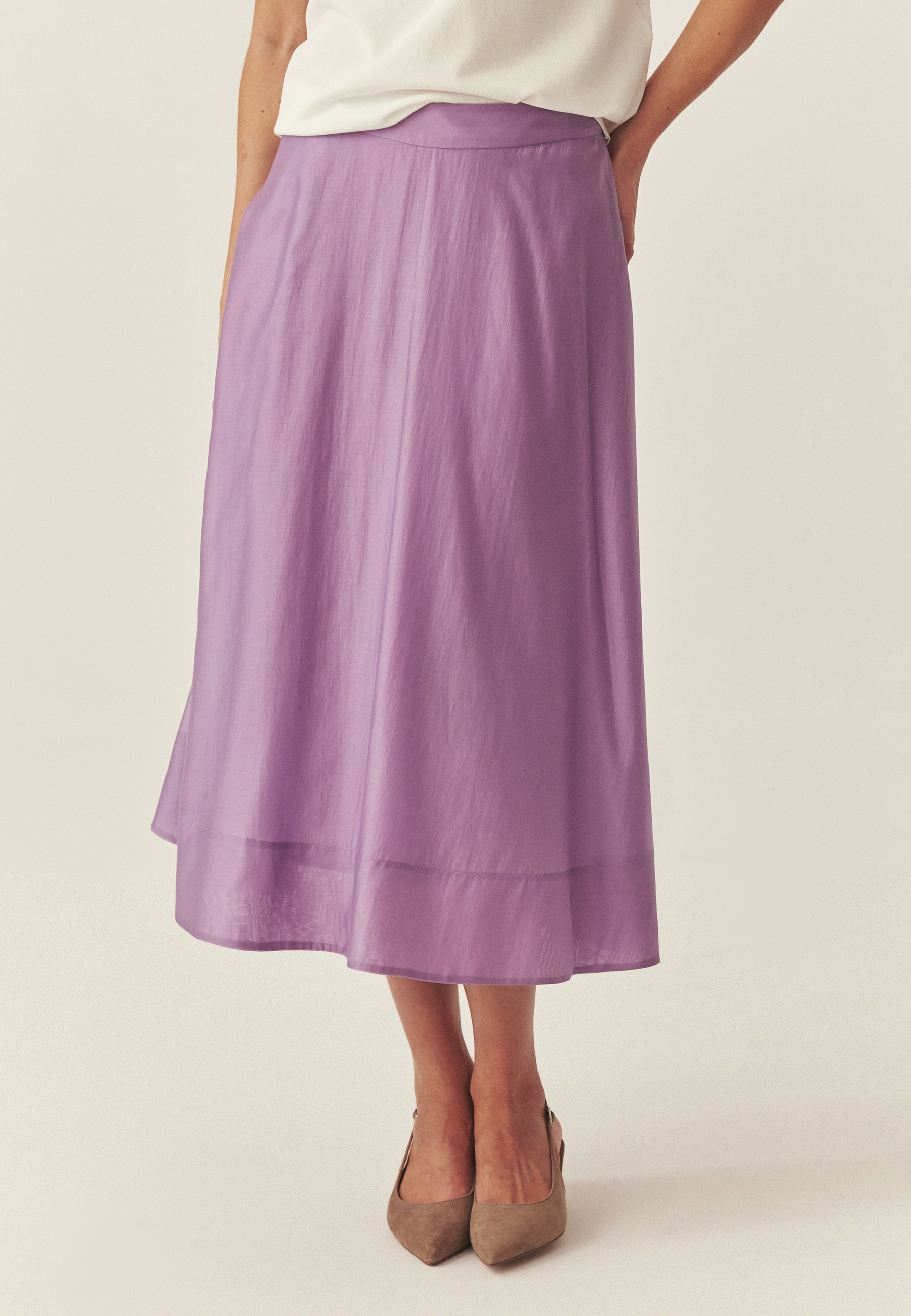 FUSTĂ EVAZATĂ CU LYOCELL LENZING™ - BENRE