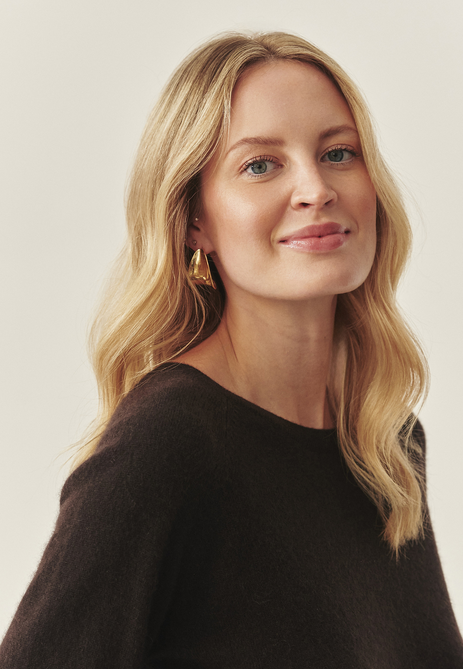 CASHMERE JUMPER - PRESLEY CASHMERE JUMPER - PRESLEY BROWN 117461